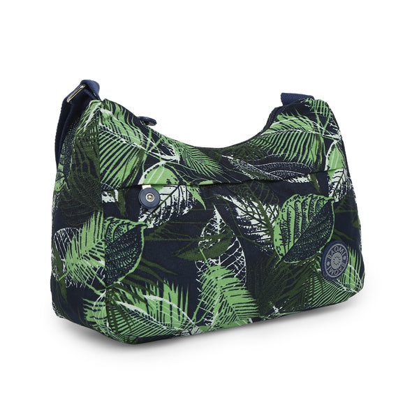 BAOMI CRINKLE SHOULDER BAG Range Blue & Green Soft One Size Shoulder Bag