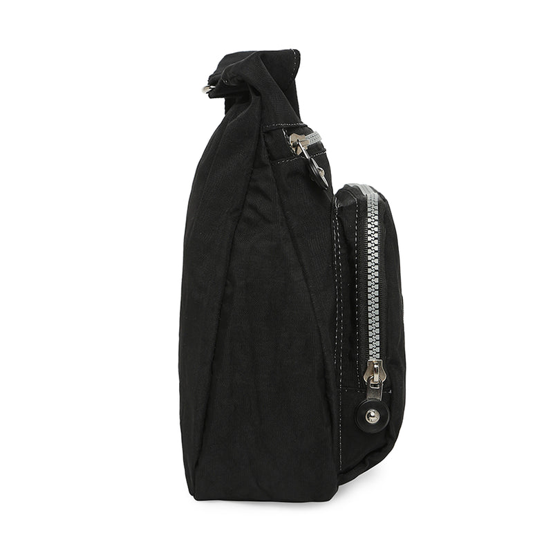 BAOMI CRINKLE SHOULDER BAG Range Black Soft One Size Shoulder Bag