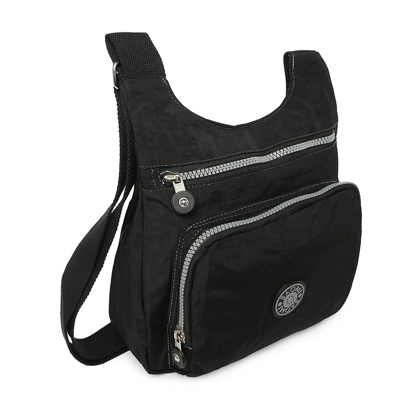 BAOMI CRINKLE SHOULDER BAG Range Black Soft One Size Shoulder Bag