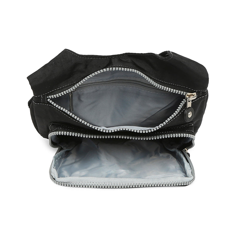 BAOMI CRINKLE SHOULDER BAG Range Black Soft One Size Shoulder Bag