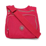 BAOMI CRINKLE SHOULDER BAG Range Fuchsia Red Soft One Size Shoulder Bag
