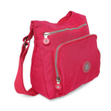 BAOMI CRINKLE SHOULDER BAG Range Fuchsia Red Soft One Size Shoulder Bag