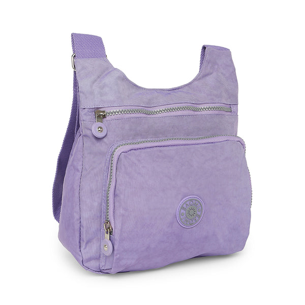 BAOMI CRINKLE SHOULDER BAG Range Light Purple Soft One Size Shoulder Bag