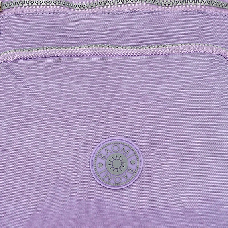 BAOMI CRINKLE SHOULDER BAG Range Light Purple Soft One Size Shoulder Bag