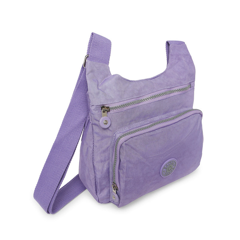 BAOMI CRINKLE SHOULDER BAG Range Light Purple Soft One Size Shoulder Bag