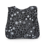BAOMI CRINKLE SHOULDER BAG Range Black & White Floral Soft One Size Shoulder Bag