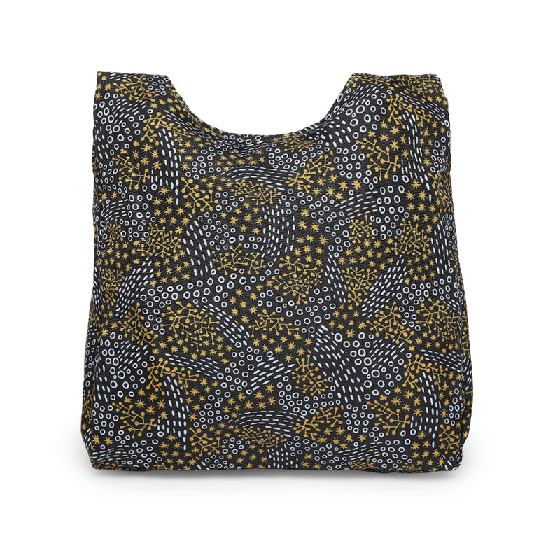 BAOMI CRINKLE SHOULDER BAG Range Black & Yellow Soft One Size Shoulder Bag