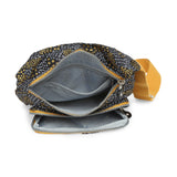 BAOMI CRINKLE SHOULDER BAG Range Black & Yellow Soft One Size Shoulder Bag