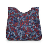 BAOMI CRINKLE SHOULDER BAG Range Blue & Red Soft One Size Shoulder Bag