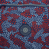 BAOMI CRINKLE SHOULDER BAG Range Blue & Red Soft One Size Shoulder Bag
