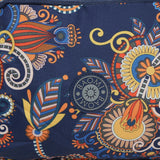 BAOMI CRINKLE SHOULDER BAG Range Blue & Yellow Floral Soft One Size Shoulder Bag