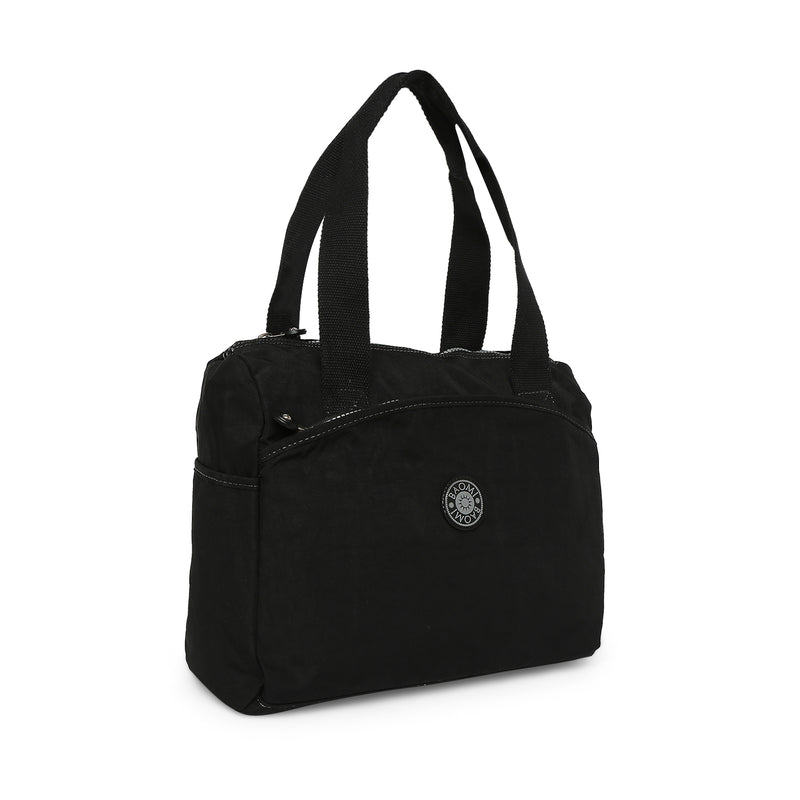 BAOMI CRINKLE HANDBAG Range Black Soft One Size Handbag
