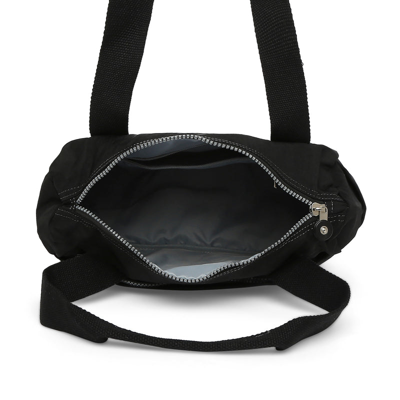 BAOMI CRINKLE HANDBAG Range Black Soft One Size Handbag