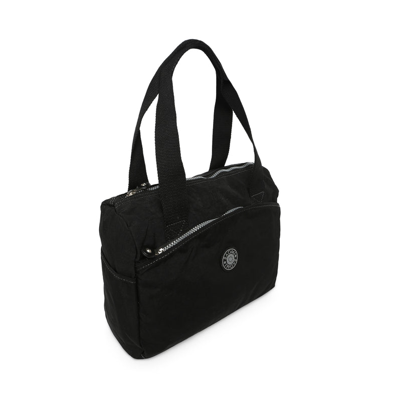 BAOMI CRINKLE HANDBAG Range Black Soft One Size Handbag