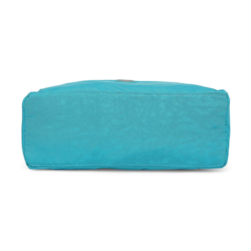 BAOMI CRINKLE HANDBAG Range Blue Soft One Size Handbag