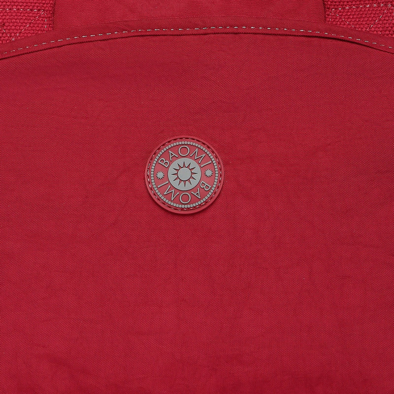 BAOMI CRINKLE HANDBAG Range Dark Red Soft One Size Handbag