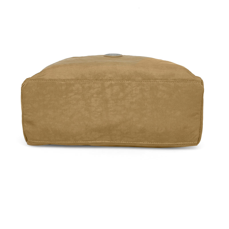 BAOMI CRINKLE HANDBAG Range Dark Yellow Soft One Size Handbag