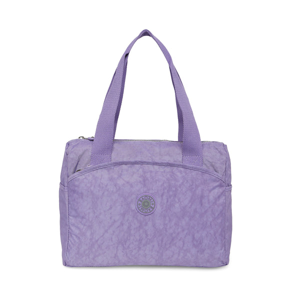 BAOMI CRINKLE HANDBAG Range Light Purple Soft One Size Handbag