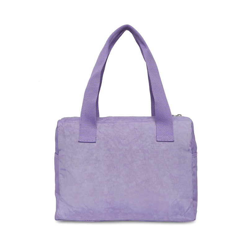 BAOMI CRINKLE HANDBAG Range Light Purple Soft One Size Handbag