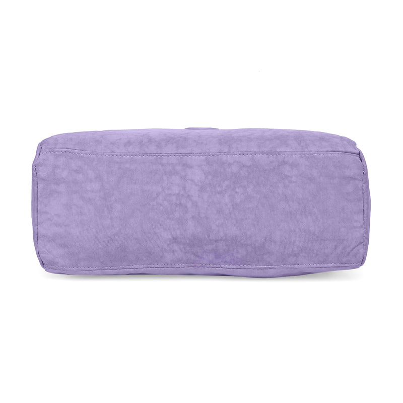 BAOMI CRINKLE HANDBAG Range Light Purple Soft One Size Handbag