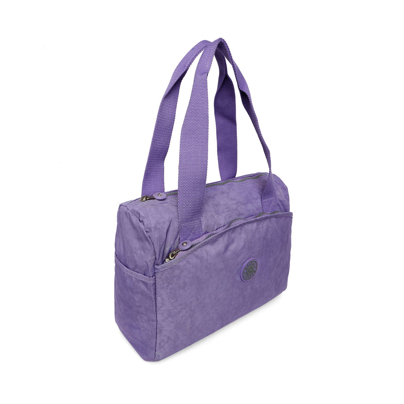 BAOMI CRINKLE HANDBAG Range Light Purple Soft One Size Handbag