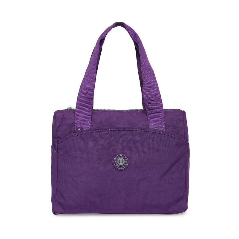 BAOMI CRINKLE HANDBAG Range Purple Soft One Size Handbag
