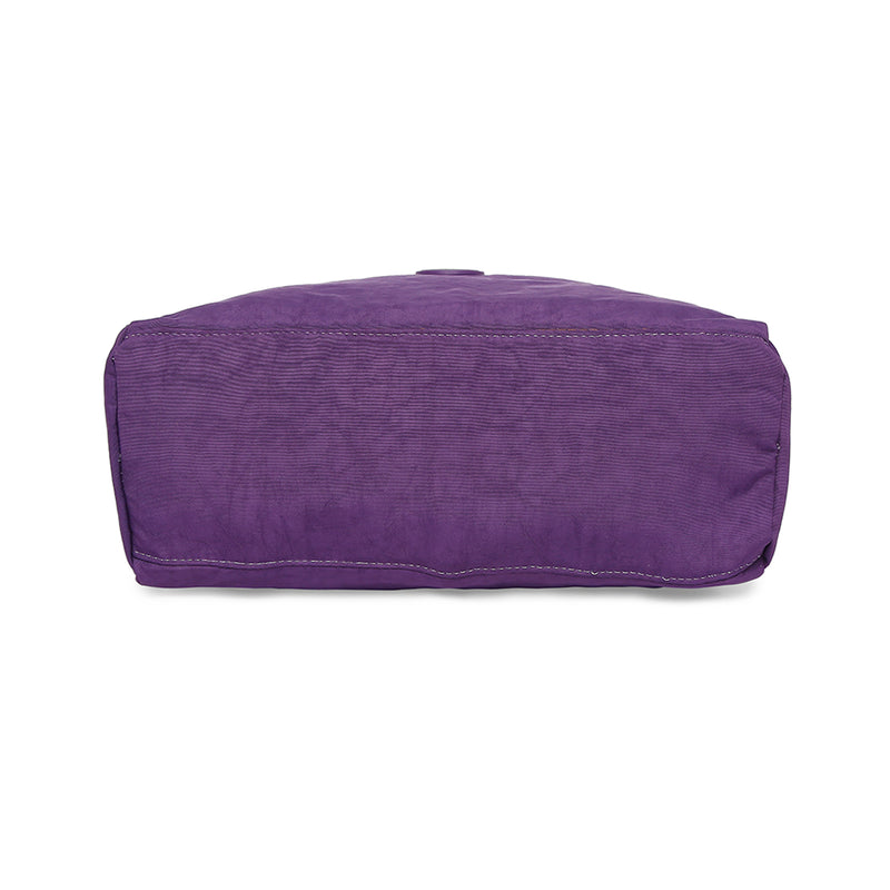 BAOMI CRINKLE HANDBAG Range Purple Soft One Size Handbag