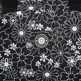 BAOMI CRINKLE HAND BAG Range Black & White Floral Soft One Size Handbag