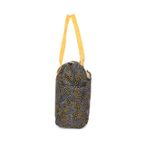 BAOMI CRINKLE HAND BAG Range Black & Yellow Soft One Size Handbag
