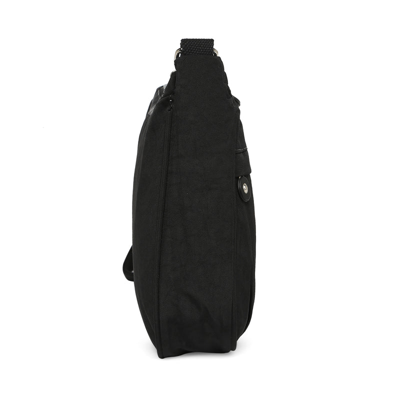 BAOMI CRINKLE SHOULDER BAG Range Black Soft One Size Shoulder Bag