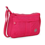 BAOMI CRINKLE SHOULDER BAG Range Fuchsia Red Soft One Size Shoulder Bag