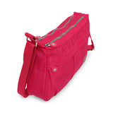 BAOMI CRINKLE SHOULDER BAG Range Fuchsia Red Soft One Size Shoulder Bag