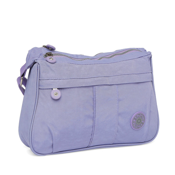 BAOMI CRINKLE SHOULDER BAG Range Light Purple Soft One Size Shoulder Bag