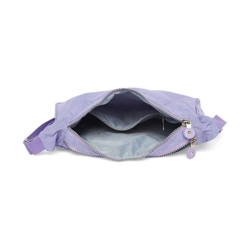 BAOMI CRINKLE SHOULDER BAG Range Light Purple Soft One Size Shoulder Bag