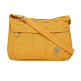 BAOMI CRINKLE SHOULDER BAG Range Yellow Soft One Size Shoulder Bag