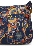 BAOMI CRINKLE SHOULDER BAG Range Blue & Yellow Floral Soft One Size Shoulder Bag