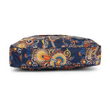 BAOMI CRINKLE SHOULDER BAG Range Blue & Yellow Floral Soft One Size Shoulder Bag
