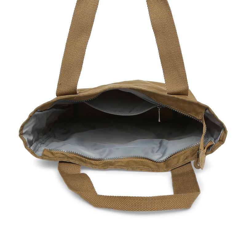 BAOMI CRINKLE HANDBAG Range Dark Yellow Soft One Size Handbag