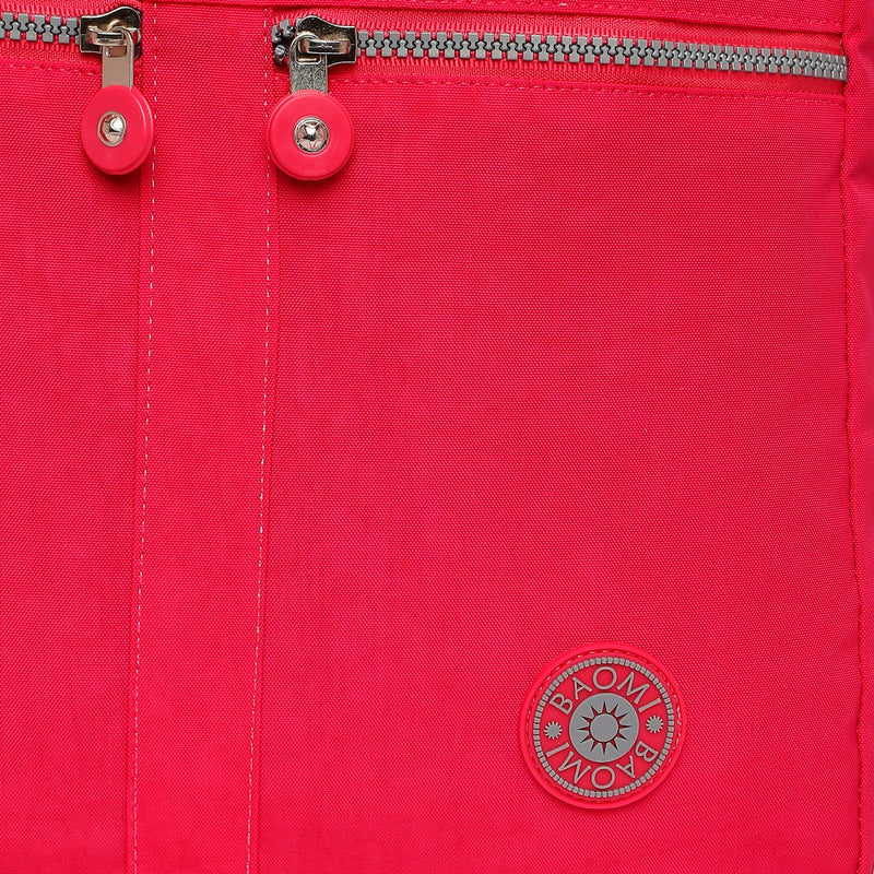 BAOMI CRINKLE HANDBAG Range Fuchsia Red Soft One Size Handbag
