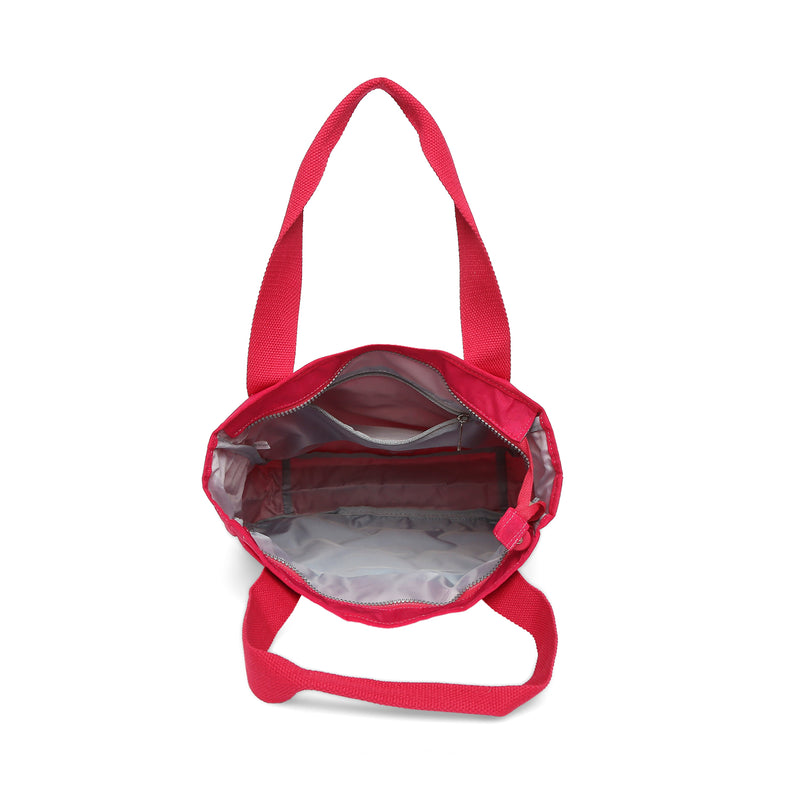 BAOMI CRINKLE HANDBAG Range Fuchsia Red Soft One Size Handbag