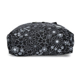 BAOMI CRINKLE HAND BAG Range Black & White Floral Soft One Size Handbag