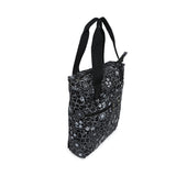BAOMI CRINKLE HAND BAG Range Black & White Floral Soft One Size Handbag