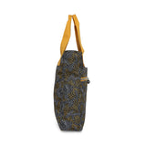 BAOMI CRINKLE HAND BAG Range Black & Yellow Soft One Size Handbag