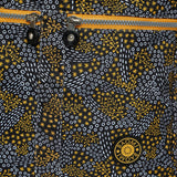 BAOMI CRINKLE HAND BAG Range Black & Yellow Soft One Size Handbag