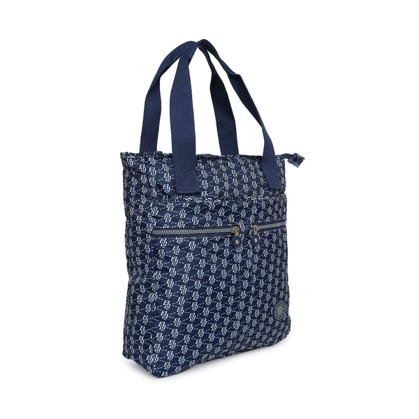 BAOMI CRINKLE HAND BAG Range Blue & White Soft One Size Handbag