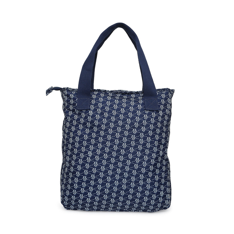 BAOMI CRINKLE HAND BAG Range Blue & White Soft One Size Handbag