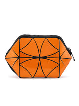 BAOMI GEOMETRIC COSMETIC POUCH Range Orange Soft One Size Handbag