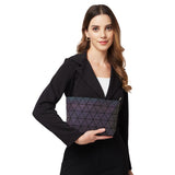 BAOMI GEOMETRIC SLING BAG Range Grey Soft One Size Handbag