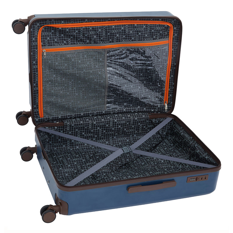BAOMI EDGE Range Sapphire Blue 30" Large Hard Luggage