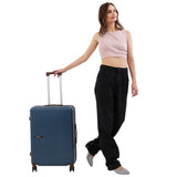 BAOMI EDGE Range Sapphire Blue 26" Medium Hard Luggage